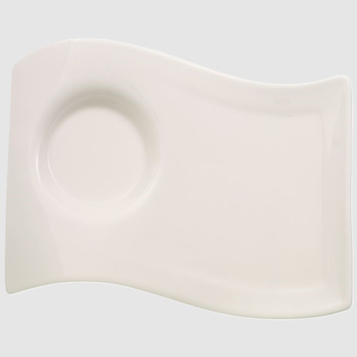 New Wave Caffe фарфор Блюдце 22х15см