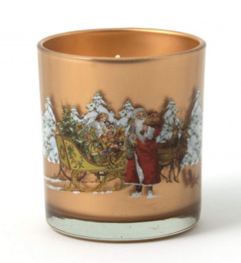 Подсвечник Санта 7 см,