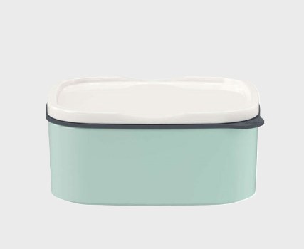 To Go & To Stay Ланч-бокс Квадратный минерал 13х10х6 см 0,28 л