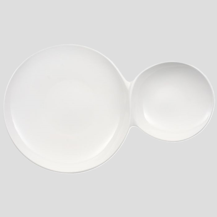 Flow Тарелка "Две в одной" 39 см