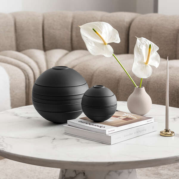 Iconic La Boule Black Набор посуды на 2 персоны, 7 предметов