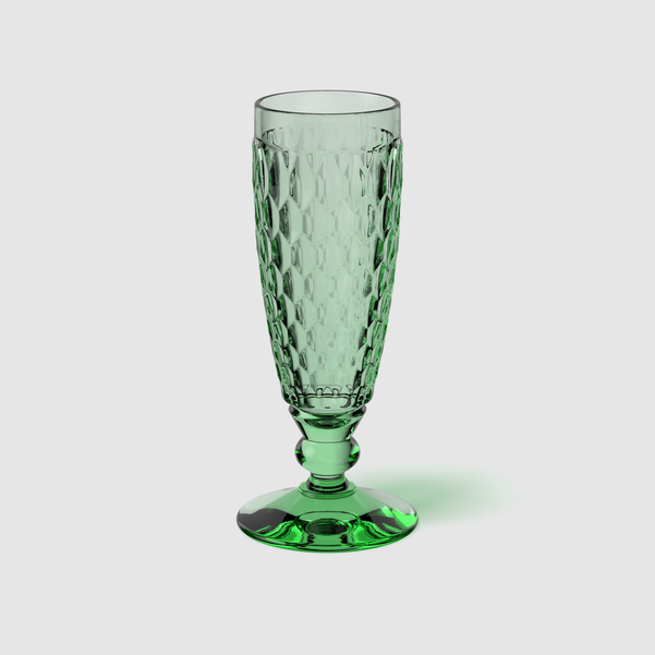 Boston coloured Бокал для шампанского зеленый