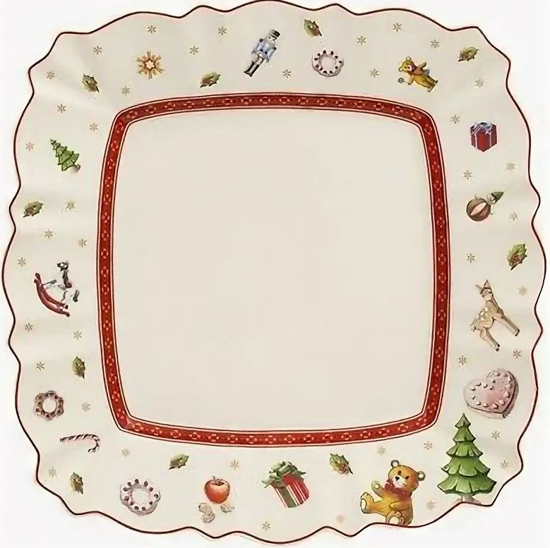 Тарелка квадратная 29 см