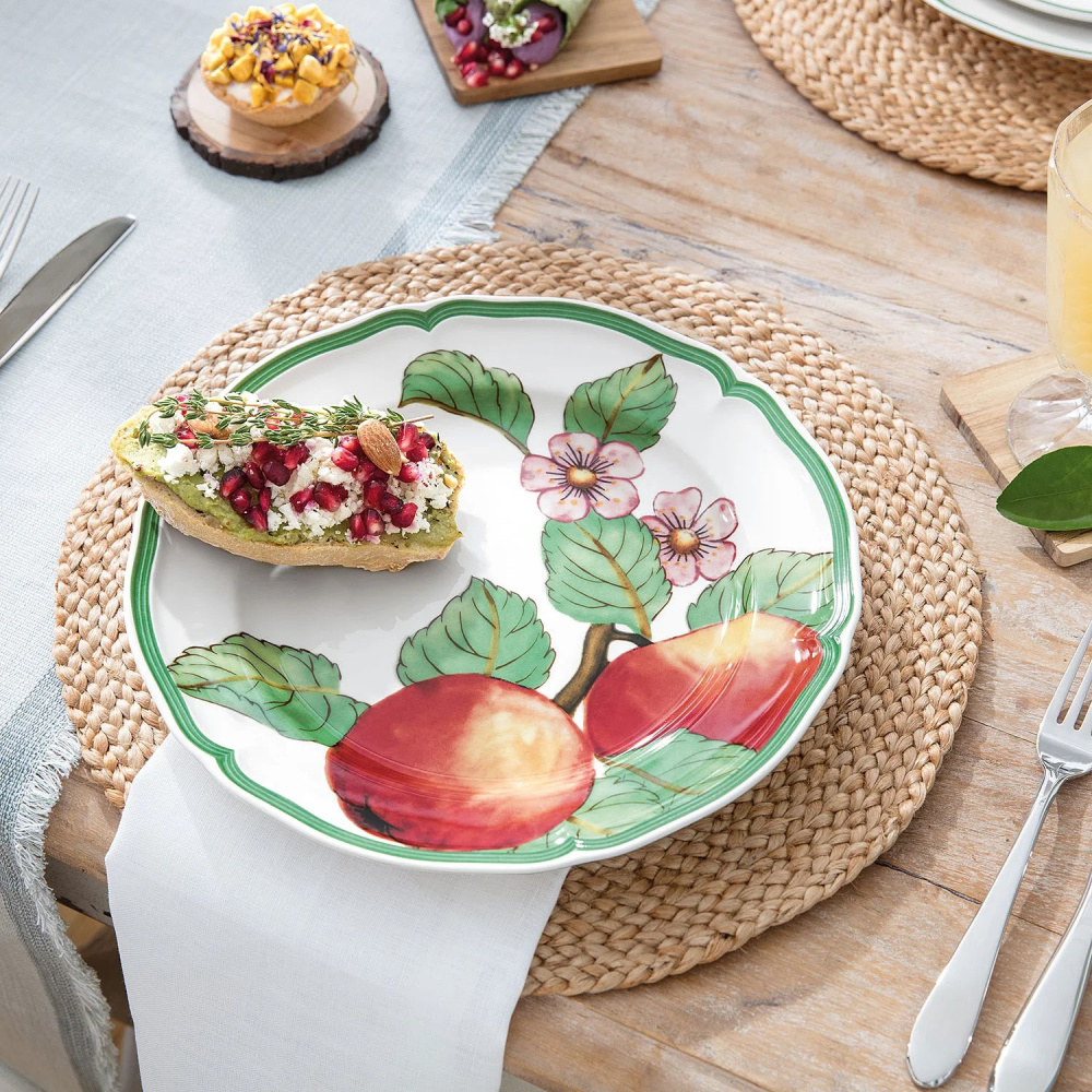 French Garden Modern Fruits Салатная тарелка Яблоко 21см