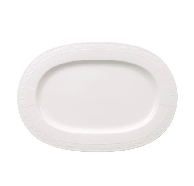 White Pearl Овальное блюдо 41 см