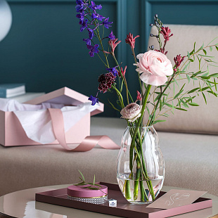 Rose Garden Glass Ваза 20 см