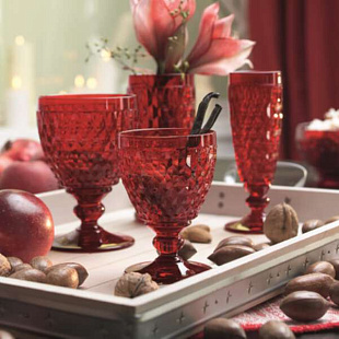 Boston coloured Высокий стакан красный