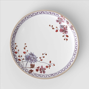 Artesano Lavender Плоская тарелка floral 27см