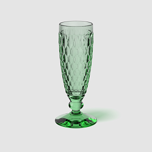 Boston coloured Бокал для шампанского зеленый
