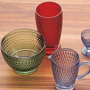 Boston coloured Высокий стакан красный