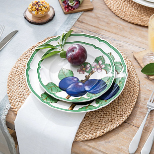 French Garden Modern Fruits Салатная тарелка Plum 21см